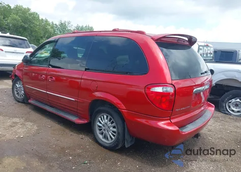 2003 Chrysler Town & Country Limited z USA, uszkodzony, nr VIN 2C8GT64L73R283261